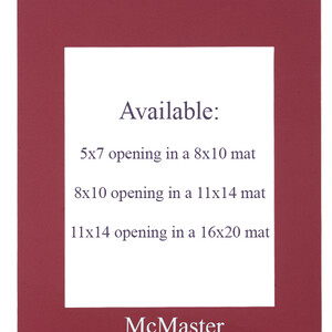 McMaster Embossed Mat