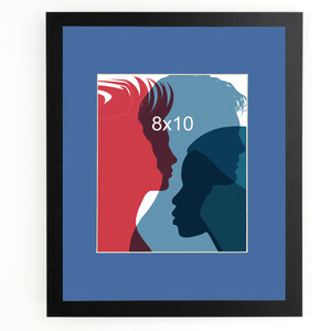 8x10 to 11x 14 Langford Frame with a SKY BLUE Matt 