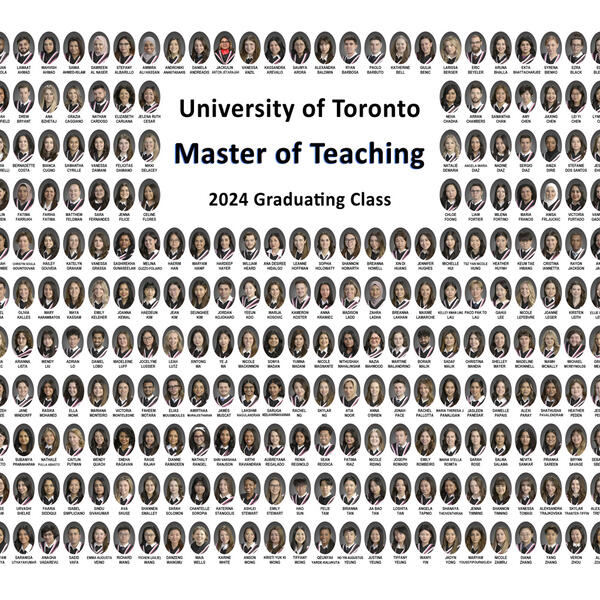 University of Toronto - OISE - Master of Teaching Composite (2023 - 2024)