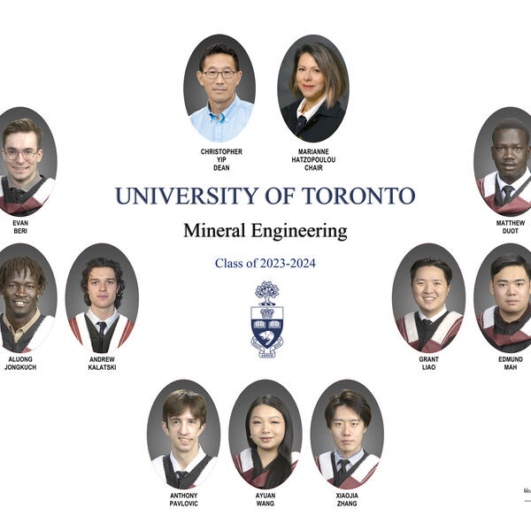 University of Toronto - Mineral Engineering Composite (2023 - 2024)