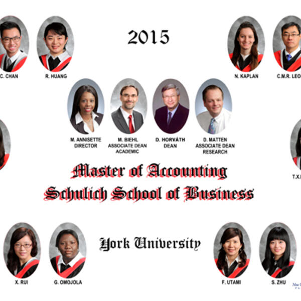 York University - Schulich School of Business - MACC Composite (2014 - 2015)
