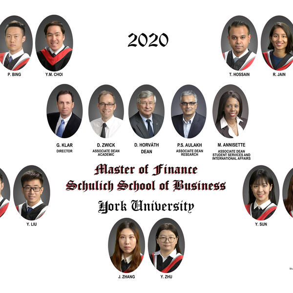York University - Schulich School of Business - MFIN Composite (2019 - 2020)