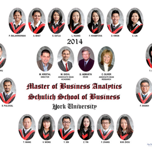 York University - Schulich School Of Business - MBAN Composite (2013 - 2014)