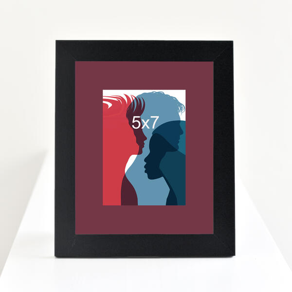 5x7 to 8x10 Langford frame with an Academic GREEN Matte